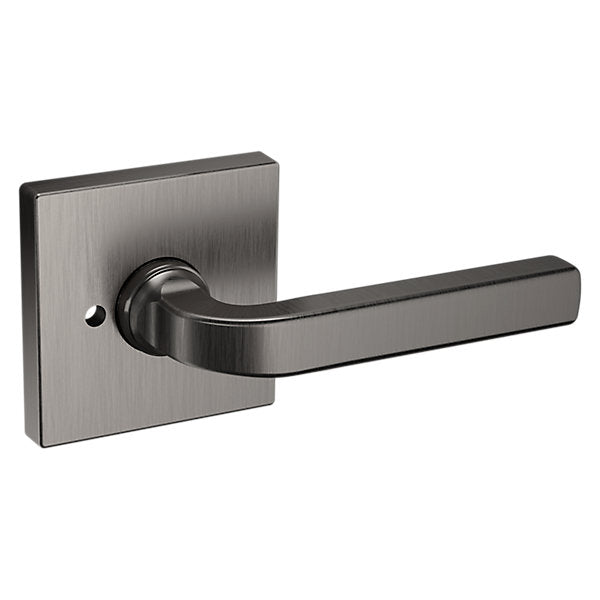 Baldwin Hardware Manija 5190 con Roseta R017 — Níquel grafito Lifetime — Privacidad