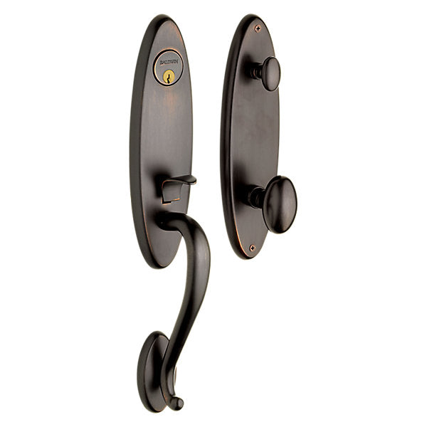 Baldwin Hardware Juego de Entrada 85360 Blakely — Bronce veneciano