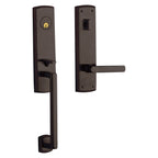 Baldwin Hardware Juego de Entrada 85387 Soho — Bronce veneciano