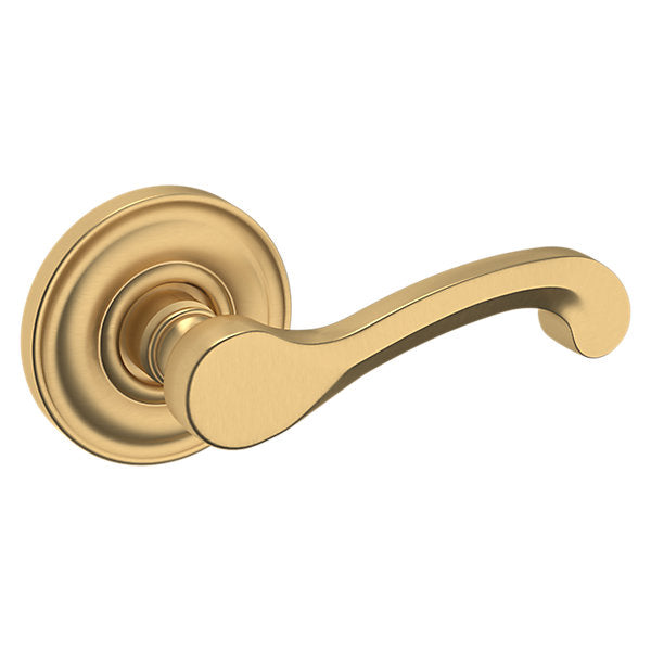 Baldwin Hardware Manija 5445V con Roseta 5048 — Latón vintage — Paso