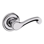 Baldwin Hardware Manija 5445V con Roseta 5048 — Cromo pulido — Paso