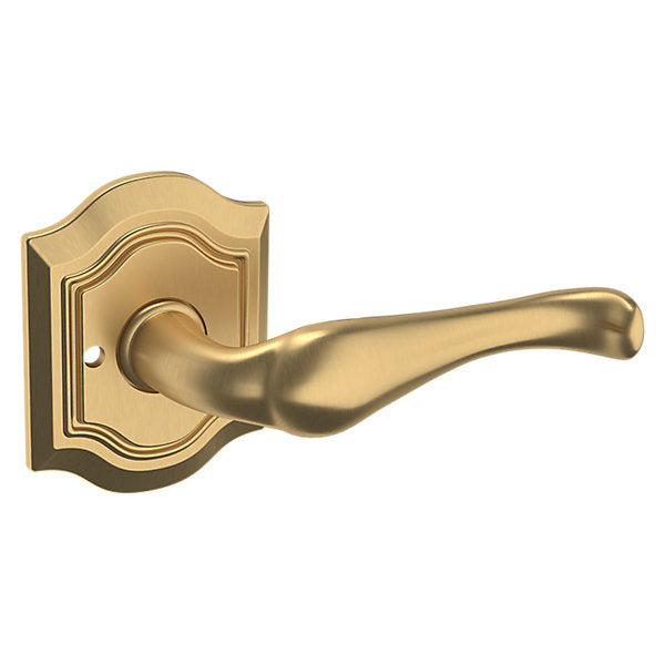 Baldwin Hardware Manija 5447V con Roseta R027 — Latón vintage — Privacidad