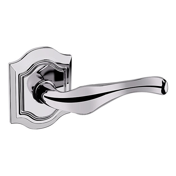 Baldwin Hardware Manija 5447V con Roseta R027 — Cromo pulido — Paso