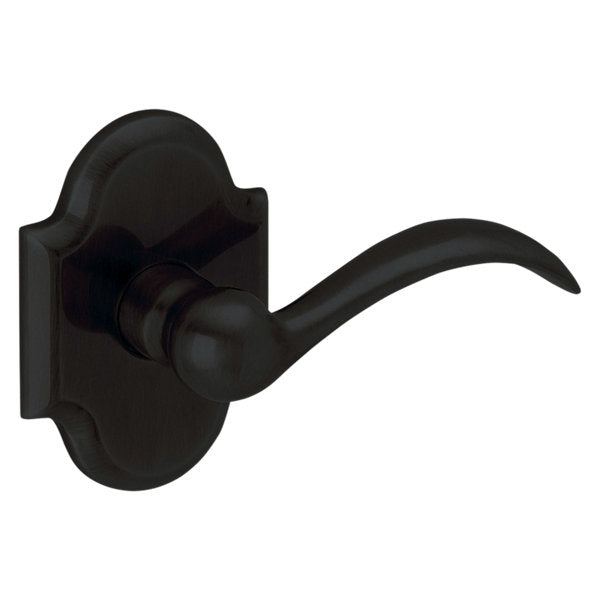Baldwin Hardware Manija 5452V con Roseta R030 — Negro satinado — Dummy completo