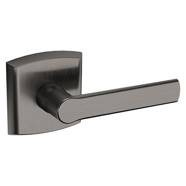 Baldwin Hardware Manija 5485V con Roseta R026 — Níquel grafito Lifetime — Paso