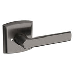 Baldwin Hardware Manija 5485V con Roseta R026 — Níquel grafito Lifetime — Privacidad