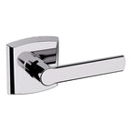 Baldwin Hardware Manija 5485V con Roseta R026 — Cromo pulido — Dummy completo
