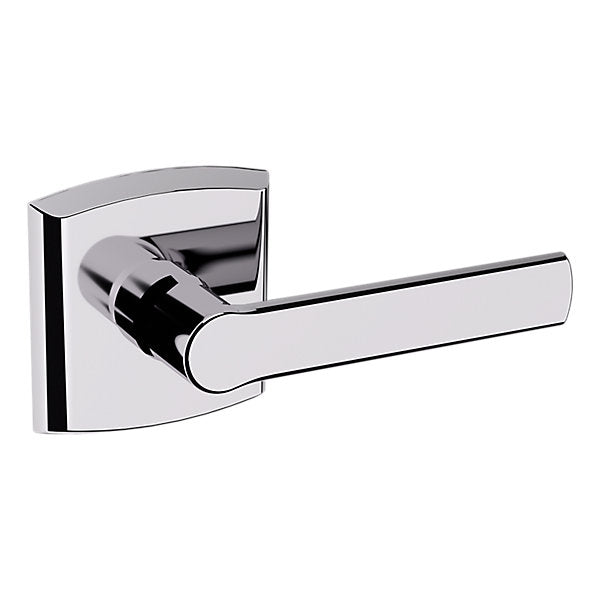 Baldwin Hardware Manija 5485V con Roseta R026 — Cromo pulido — Paso