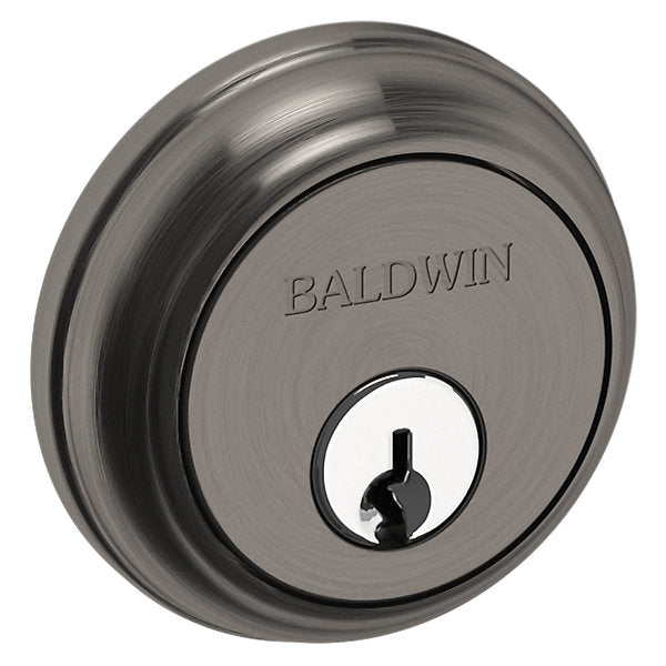 Baldwin Hardware Cerrojo 8031 — Níquel grafito Lifetime