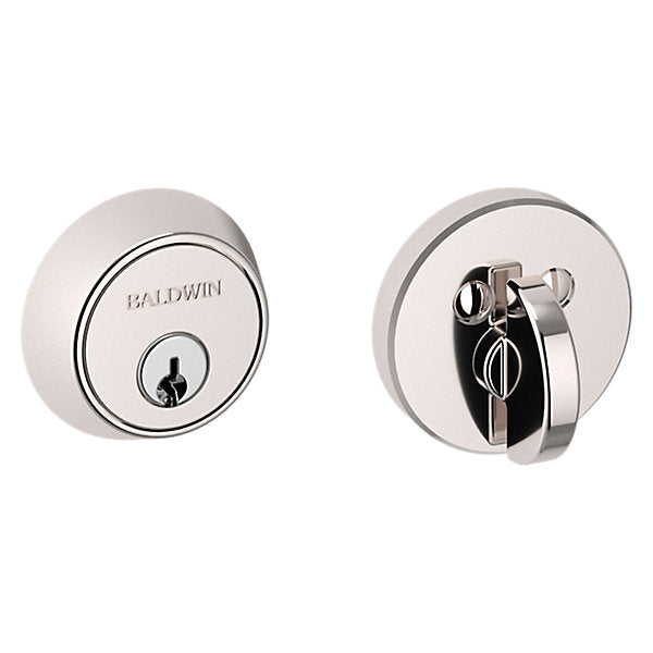 Baldwin Hardware Cerrojo 8041 — Níquel pulido Lifetime