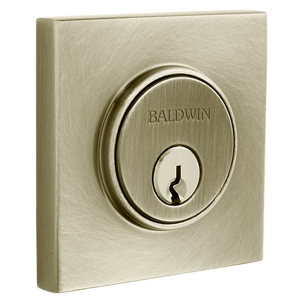 Baldwin Hardware Cerrojo 8220 Contemporary Square — Acabado 050