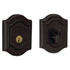 Baldwin Hardware Cerrojo 8237 Bethpage Ajustable Deadbo — Acabado 402