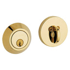 Baldwin Hardware Cerrojo 8241 Contemporary Ajustable — Latón pulido Lifetime (PVD)