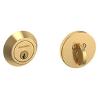 Baldwin Hardware Cerrojo 8241 Contemporary Ajustable — Latón satinado Lifetime