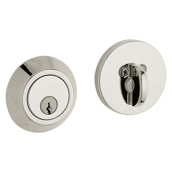 Baldwin Hardware Cerrojo 8241 Contemporary Ajustable — Níquel pulido Lifetime