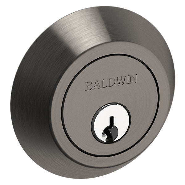Baldwin Hardware Cerrojo 8241 Contemporary Ajustable — Níquel grafito Lifetime