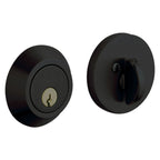 Baldwin Hardware Cerrojo 8241 Contemporary Ajustable — Negro satinado