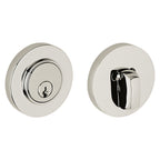 Baldwin Hardware Cerrojo 8244 Contempo 2 Ajustable — Níquel pulido Lifetime