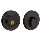 Baldwin Hardware Cerrojo 8244 Contempo 2 Ajustable — Bronce aceitado
