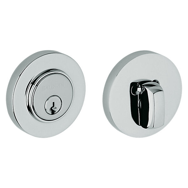 Baldwin Hardware Cerrojo 8244 Contempo 2 Ajustable — Cromo pulido