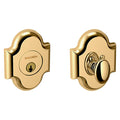 Baldwin Hardware Cerrojo 8252 Boldr Ajustable Deadbol T — Latón sin laca