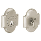 Baldwin Hardware Cerrojo 8252 Boldr Ajustable Deadbol T — Níquel satinado Lifetime