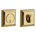 Baldwin Hardware Cerrojo 8254 Cody Ajustable — Latón pulido Lifetime (PVD)