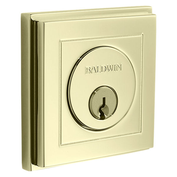 Baldwin Hardware Cerrojo 8260 Hollywood Hills — Latón pulido Lifetime (PVD)