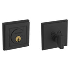Baldwin Hardware Cerrojo 8260 Hollywood Hills — Negro satinado