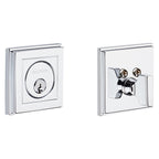 Baldwin Hardware Cerrojo 8260 Hollywood Hills — Cromo pulido