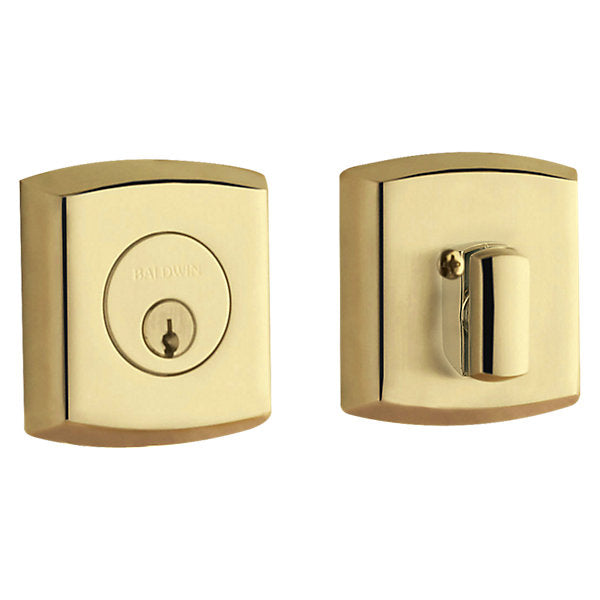 Baldwin Hardware Cerrojo 8285 Soho Ajustable — Latón sin laca