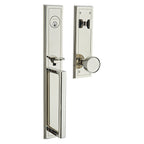 Baldwin Hardware Juego de Entrada 85310 Hollywood Hills Doble Cilindro — Níquel pulido Lifetime