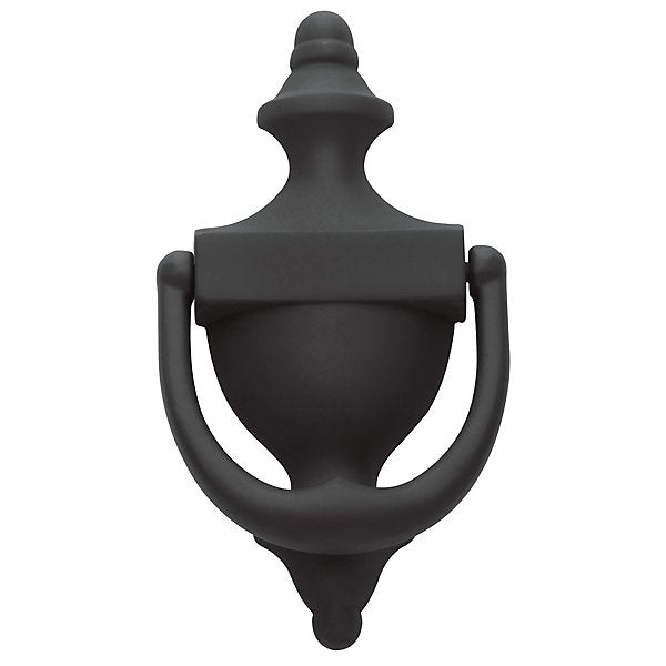 Baldwin Hardware Colonial Aldaba de Puerta 0102 — Negro satinado