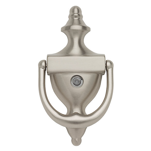 Baldwin Hardware Aldaba con Mirilla 0103 — Níquel satinado Lifetime