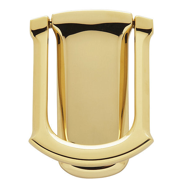 Baldwin Hardware Aldaba de Puerta 0105 — Latón pulido Lifetime (PVD)
