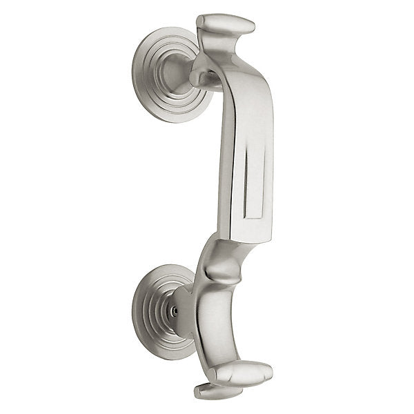 Baldwin Hardware S Aldaba de Puerta 0113 — Níquel satinado Lifetime