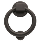 Baldwin Hardware Ring Aldaba de Puerta 0195 — Bronce aceitado