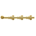 Baldwin Hardware Pasador de Superficie 12 0381 — Latón pulido Lifetime (PVD)