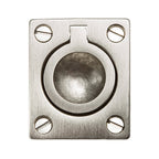 Baldwin Hardware Jaladera de Anillo Empotrada 0392 — Níquel satinado Lifetime