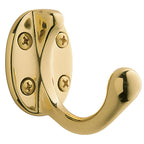 Baldwin Hardware Gancho para Ropa 0782 — Latón pulido Lifetime (PVD)