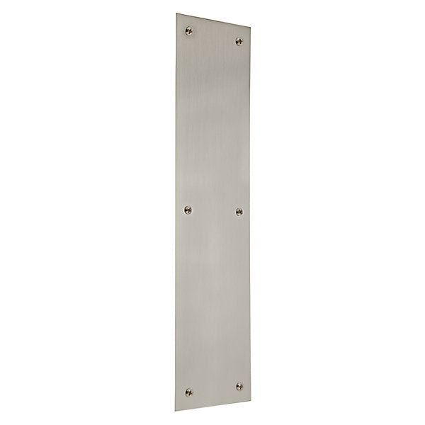 Baldwin Hardware Placa de Empuje 3X12 2121 — Níquel satinado Lifetime