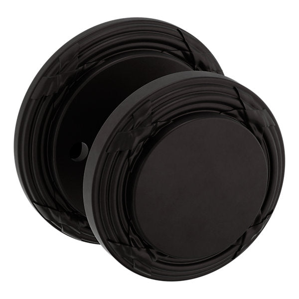 Baldwin Hardware Perilla 5013 con Roseta 5021 — Bronce aceitado — Privacidad