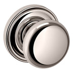 Baldwin Hardware Perilla 5015 Classic con Roseta 5048 — Níquel pulido Lifetime — Paso