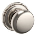 Baldwin Hardware Perilla 5015 Classic con Roseta 5048 — Níquel satinado Lifetime — Paso