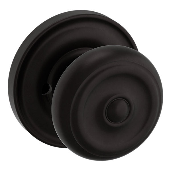 Baldwin Hardware Perilla 5020 Colonial con Roseta 5048 — Bronce aceitado — Privacidad