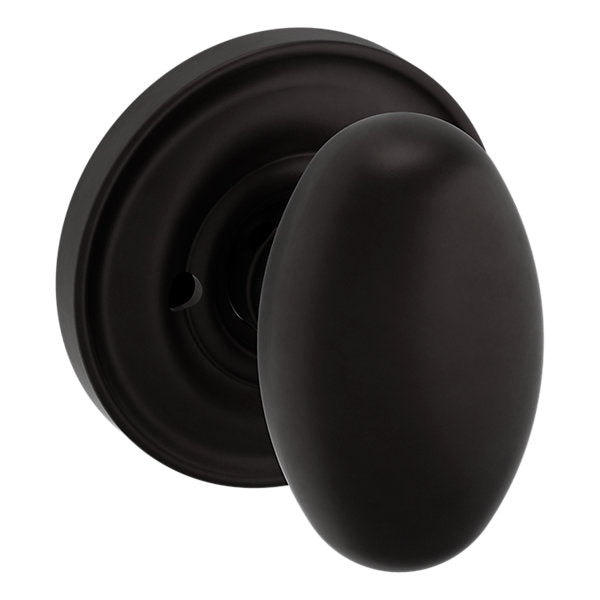 Baldwin Hardware Perilla 5025 con Roseta 5048 — Bronce aceitado — Privacidad