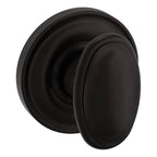 Baldwin Hardware Perilla 5057 con Roseta 5048 — Bronce aceitado — Dummy completo
