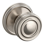 Baldwin Hardware Perilla 5066 con Roseta 5078 — Níquel satinado Lifetime — Dummy completo