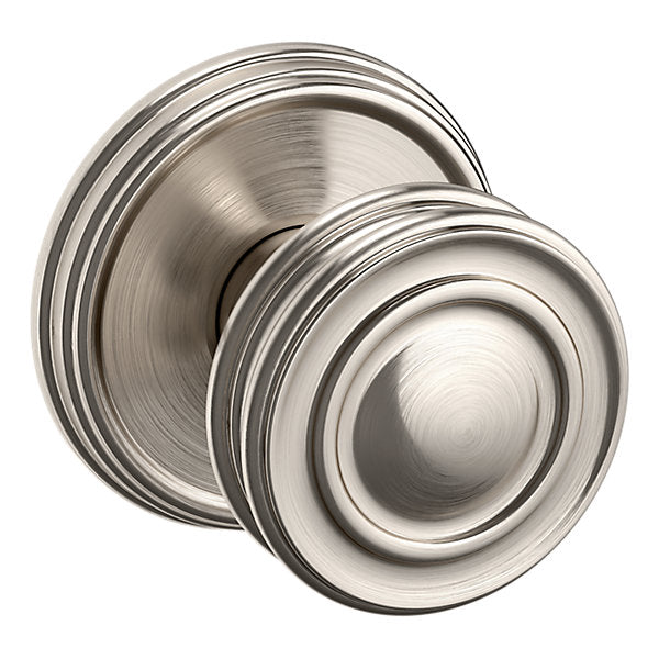 Baldwin Hardware Perilla 5066 con Roseta 5078 — Níquel satinado Lifetime — Paso