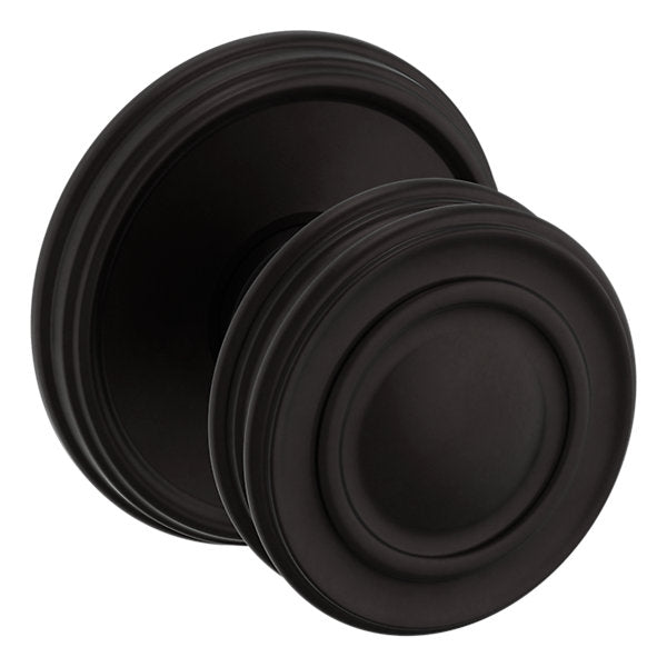 Baldwin Hardware Perilla 5066 con Roseta 5078 — Bronce aceitado — Dummy completo